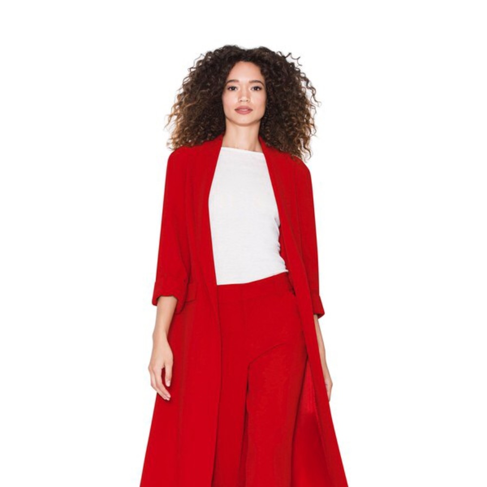 Alice+Olivia Angela Long Coat